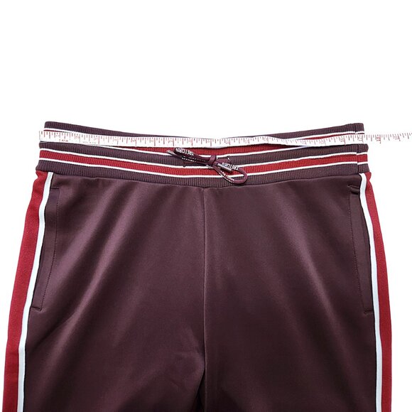 NEW Swedish Tretorn Chocolate Brown Jogger Track Pants with Stripes Size Men's M - Picture 12 of 16